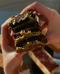 Pistachio Kunafa Patisserie Bar made by GoldBites